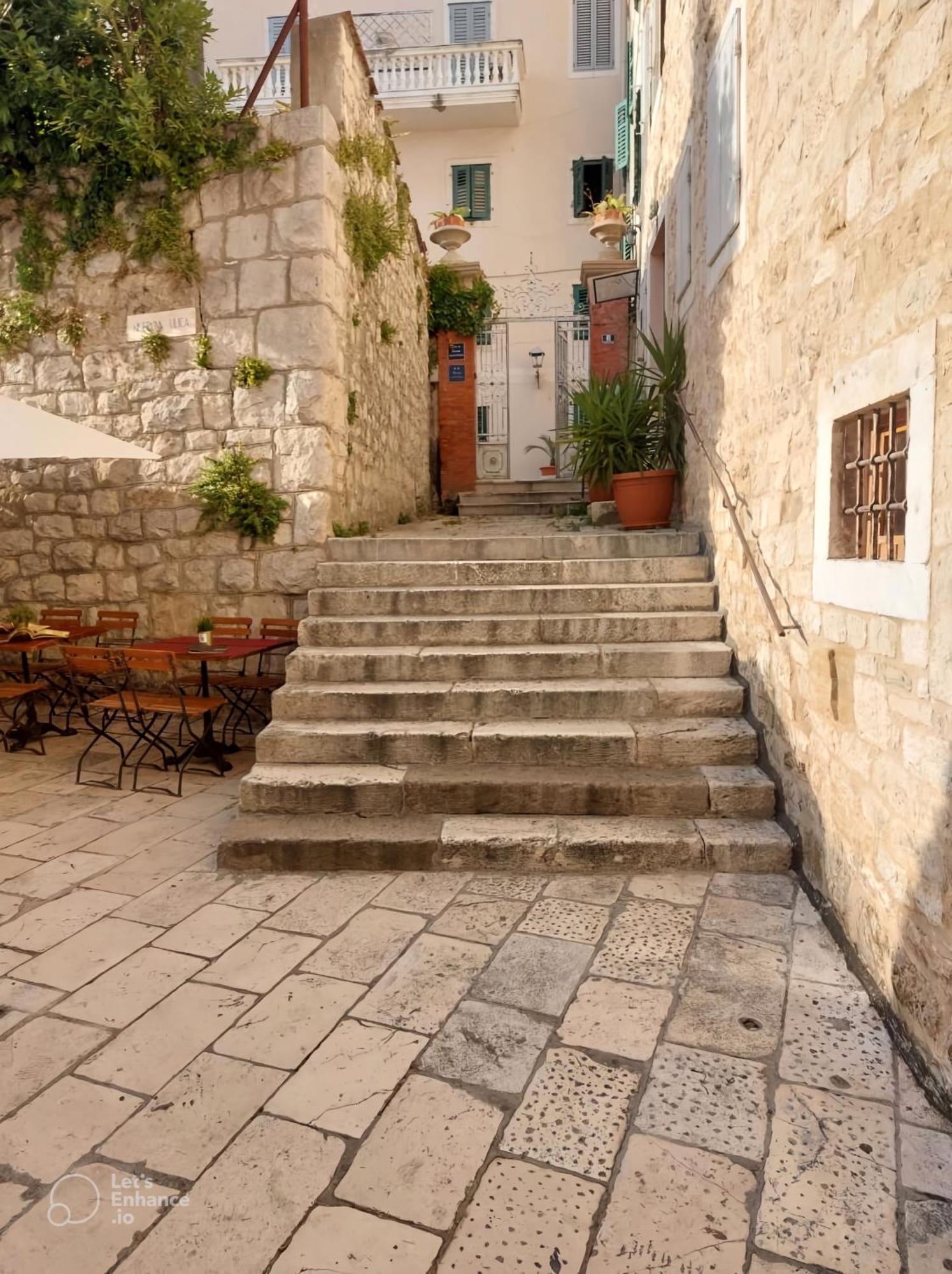Garden In The Center Daire Split Dış mekan fotoğraf